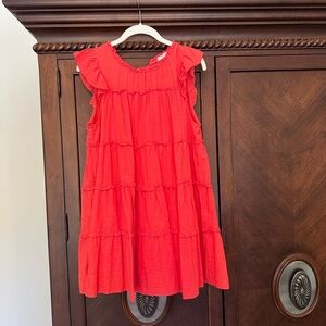 Altar’d State Red Babydoll Dress